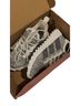 Adidas Gray White Sneakers Size 4 - photo 1