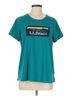 L.L.Bean Teal Short Sleeve T-Shirt Size M - photo 1