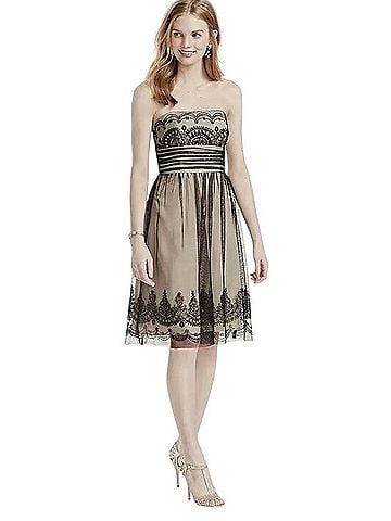 David's Bridal Cocktail Dress Cocktail Dress (view 1)