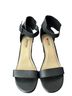 Kenneth Cole REACTION 100% Leather Solid Black Wedges Size 10 - photo 1