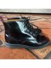 Dr. Martens 100% Leather Red Ankle Boots Size 6 - photo 3