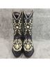 Sendra Floral Brown Ivory Boots Size 11 - photo 5