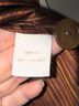 Tesori 100% Silk Stripes Multi Color Button-Down Shirt Size L - photo 5