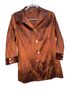Tesori 100% Silk Stripes Multi Color Button-Down Shirt Size L - photo 1