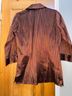 Tesori 100% Silk Stripes Multi Color Button-Down Shirt Size L - photo 7