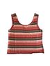 Talbots Stripes Red Pink Green Sleeveless Top Size XL - photo 1