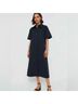 Tuckernuck 100% Polyester Blue Casual Dress Size L - photo 4