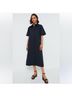Tuckernuck 100% Polyester Blue Casual Dress Size L - photo 5