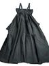 Donna Karan Active 100% Polyester Black Cocktail Dress Size 10 - photo 2
