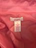 Candie's 91% Cotton 7% Spandex 100% Polyester Pink Coat Size L - photo 3