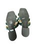 AQUATALIA 100% Leather Green Sandals Size 7 - photo 2