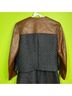 Theory 50% Polyester 30% Polyamide 10% Acrylic 10% Cotton 100% Lambskin 94% Polyester 6% Polyurethane Tweed Black Brown Cocktail Dress Size 4 - photo 5