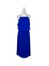 Sam Edelman 100% Polyester Solid Blue Casual Dress Size M - photo 1