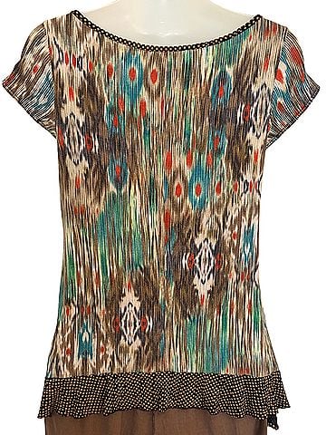 Weston Wear Short Sleeve Blouse (view 2)