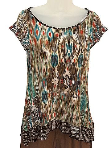 Weston Wear Short Sleeve Blouse (view 1)