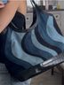Brahmin Color Block Blue Leather Shoulder Bag One size - photo 14