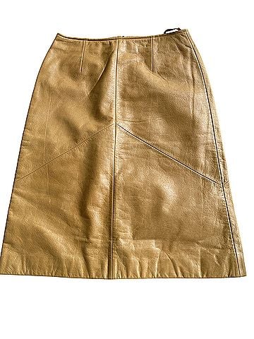 Trek Trek New York  Leather Skirt (view 1)