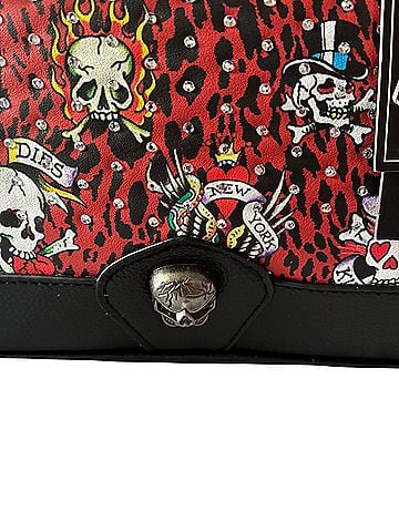 Ed Hardy Leather Satchel (view 2)