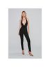 Miaou Solid Black Jumpsuit Size M - photo 6