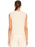 RE/DONE 100% Wool Solid Ivory Sweater Vest Size S - photo 5