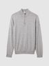 Reiss 100% Merino Gray Pullover Sweater Size XXL - photo 5