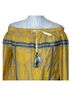 Lemlem Gold Blue Long Sleeve Top Size M (estimated) - photo 4