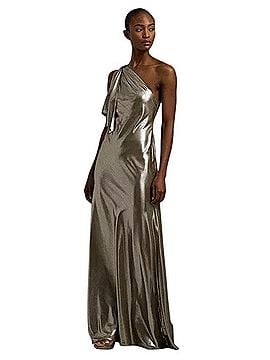 Ralph Lauren Black Label One Shoulder Cocktail Dress (view 1)