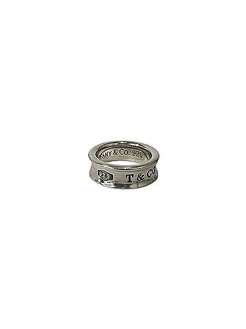 Tiffany & Co. TIFFANY&Co. Tiffany Vintage 1837 Narrow Ring, Sterling Silver 925, Accessory, 477-3 (view 1)