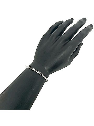 Tiffany & Co. TIFFANY&Co. Tiffany HardWear Microlink Bracelet, Sterling Silver 925, Accessory, Item Number 73889 (view 2)