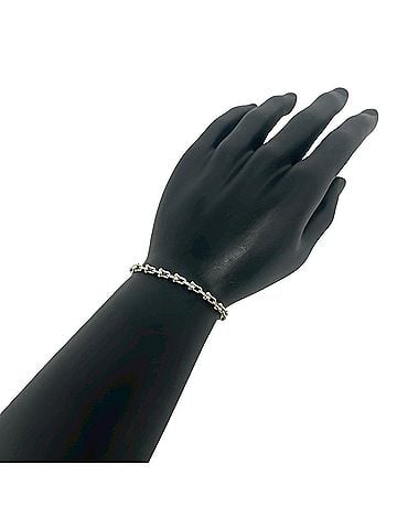 Tiffany & Co. TIFFANY&Co. Tiffany HardWear Microlink Bracelet, Sterling Silver 925, Accessory, Silver, Item No. 39134 (view 2)