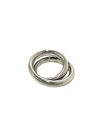 Hermès HERMES Vertige Ring, Sterling Silver 925, Women's/Men's Accessory, 416-3 (view 1)