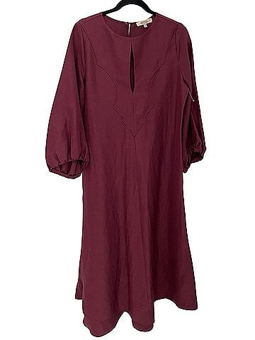 Dorothee Schumacher Summer Cruise Woven Midi Cocktail Dress (view 1)