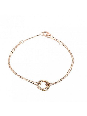 Cartier CARTIER Trinity Bracelet for Women, 18K Pink Gold, White Yellow Grade A, Used, Ginzo (view 2)