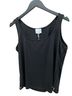 Jade by Johnny Was Black Sleeveless Top Size M - photo 1