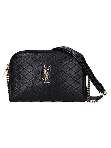 Yves Saint Laurent Yves Saint Laurent Gaby Camera Bag Shoulder Bag, Black with Gold Hardware, Excellent Condition, Item Number 7336671, Women's. (view 1)