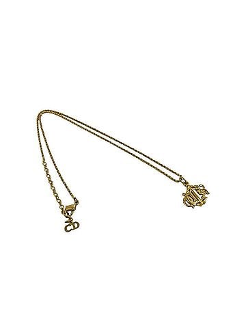 Christian Dior Christian Dior Vintage Logo GP Necklace Pendant Accessory Gold 81645 (view 1)