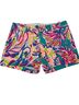 Lilly Pulitzer Floral Multi Color Shorts Size 0 - photo 1