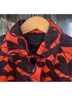 Ann Taylor Floral Red Black Coat Size S - photo 8