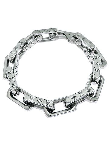 Louis Vuitton Louis Vuitton Chain Monogram #M Women's/Men's Bracelet M00308 Metal (view 2)