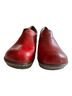 Spring Step 100% Leather Floral Red Brown Mule/Clog Size EU 40 - photo 5