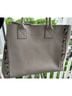 M. Gemi 100% Calf Leather Snake Print Gray Tan Leather Tote One size - photo 4