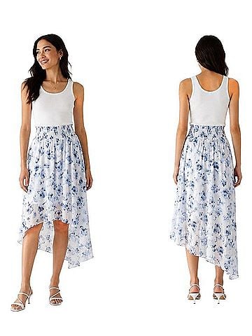 Club Monaco maxi floral boho skirt Casual Skirt (view 1)