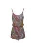 Lilly Pulitzer 100% Silk Floral Multi Color Romper Size L - photo 1