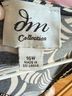 DM Collection 100% Polyester Print Black Ivory Casual Dress Size 16 - photo 4