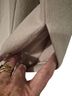 Eileen Fisher 100% Wool Solid Ivory Blazer Size L - photo 3