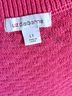 Liz Claiborne Solid Pink Pullover Sweater Size L (tall) - photo 4