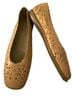 Coldwater Creek 100% Leather Tan Flats Size 9 - photo 1