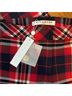 Trina Turk Plaid Red Blue Dress Pants Size 0 - photo 6
