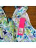 Lilly Pulitzer Print Blue White Sleeveless Blouse Size XXS - photo 3