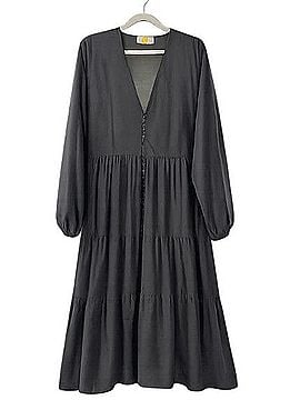 matteau long sleeve tiered dress Matteau Long Sleeve Tiered Dress Restitched